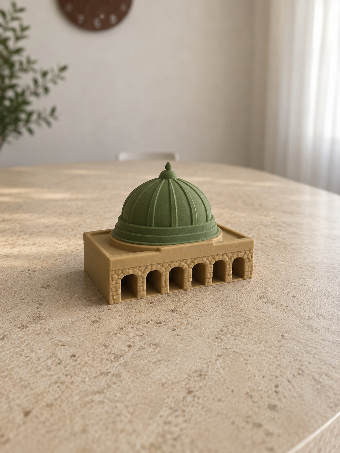3 Maquettes – Masjids Sacrés (Kaaba, Masjid An-Nabawi, Al-Aqsa)