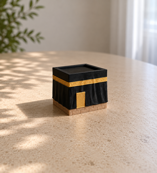 3 Maquettes – Masjids Sacrés (Kaaba, Masjid An-Nabawi, Al-Aqsa)
