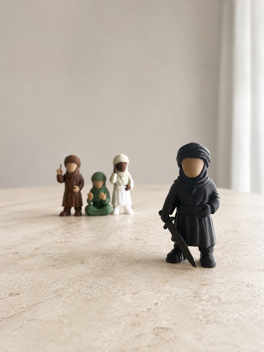 Figurine compagnon musulman - GUERRIER