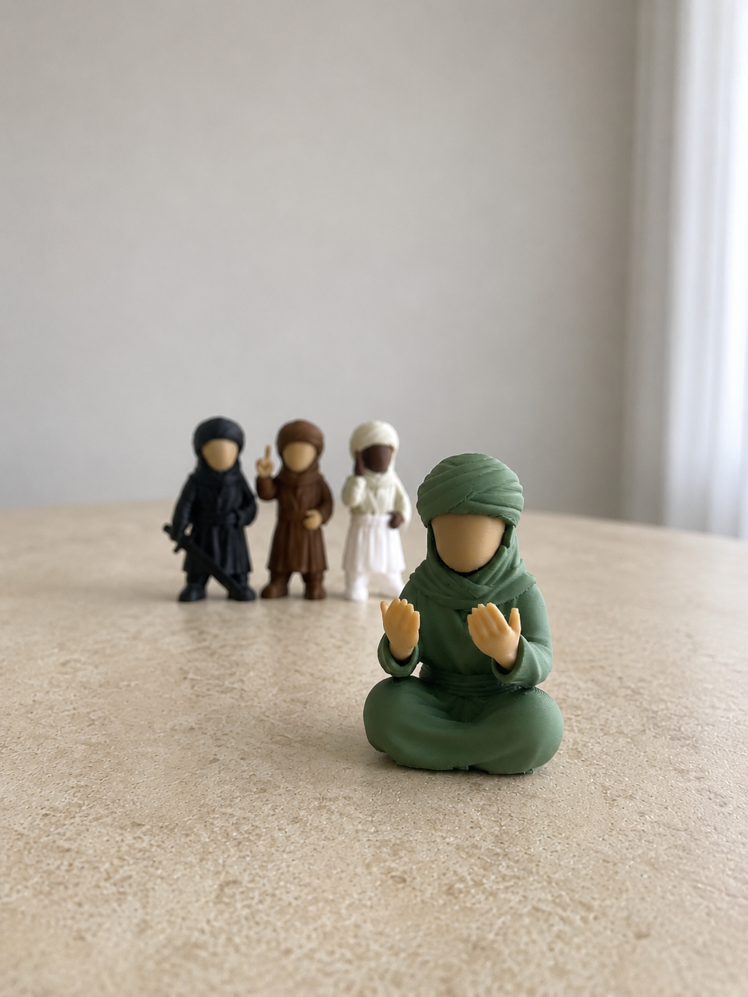 Figurine musulmane décorative – Invocation & Doua
